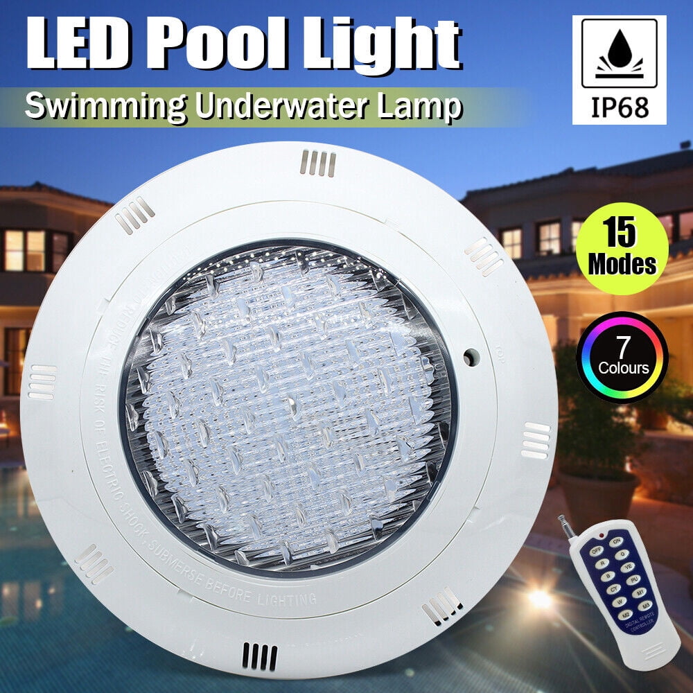 AC12V 45W RGB Swimming LED Pool Lights underwater light IP68 Waterproof ...