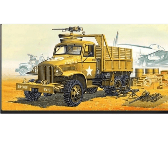 AC13402 1/72 US CARGOTRUCK & ACCESSORY model kit