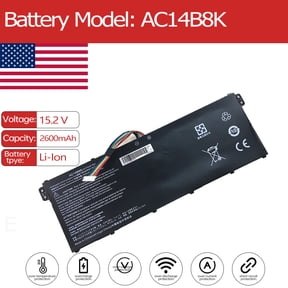 AC14B8K Laptop Battery for Acer Aspire R 13 R7-371T-762R R7-371T-76UV R7-371T-59ZK R7-372T-758Q R7-372T-75LX R7-371T-52EL R7-372T-77LE R7-372T-79F2 R7-371T-50V5, Nitro 5 AN515-41-19HM AN515-51-70V4
