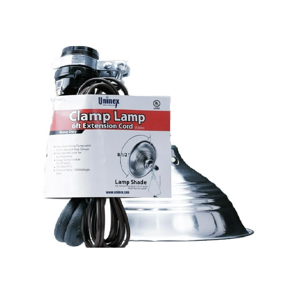 AC1806CL, Clamp Lamp 6ft Extension Cord