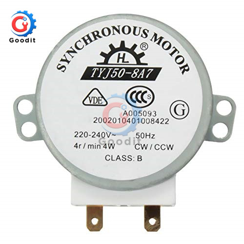 AC220V240V Microwave Turntable Turn Table Sincrono Synchronous Motor