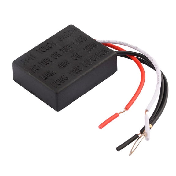 AC220V 3A Touch Control Sensor Switch for Lamp Metal ON OFF A Way Dimming Light