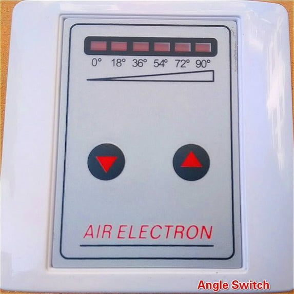 AC220V AC/DC24V Motorized Damper Valve Switch 5 Position Angle Switch Manual Control Switch for Electric Air Damper HVAC Valve