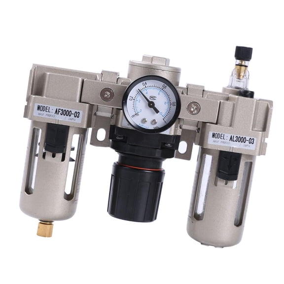 AC3000-03 Air Regulator Filter Water Oiler Lubricator Gauge Compressor