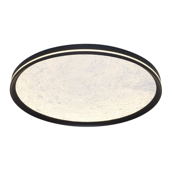 AC6872BK Artcraft Lighting Luna - 24W 1 LED Flush Mount-2.56 Inch Tall and 11.81 Inch Wide