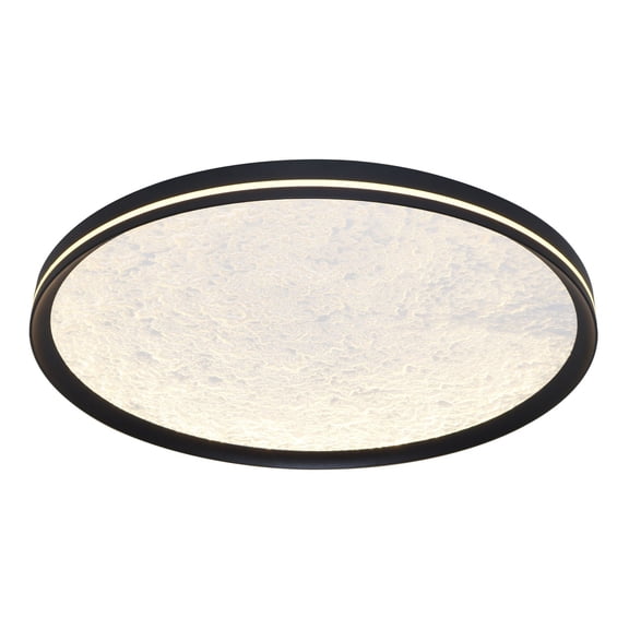 AC6873BK Artcraft Lighting Luna - 28W 1 LED Flush Mount-2.56 Inch Tall and 15.75 Inch Wide