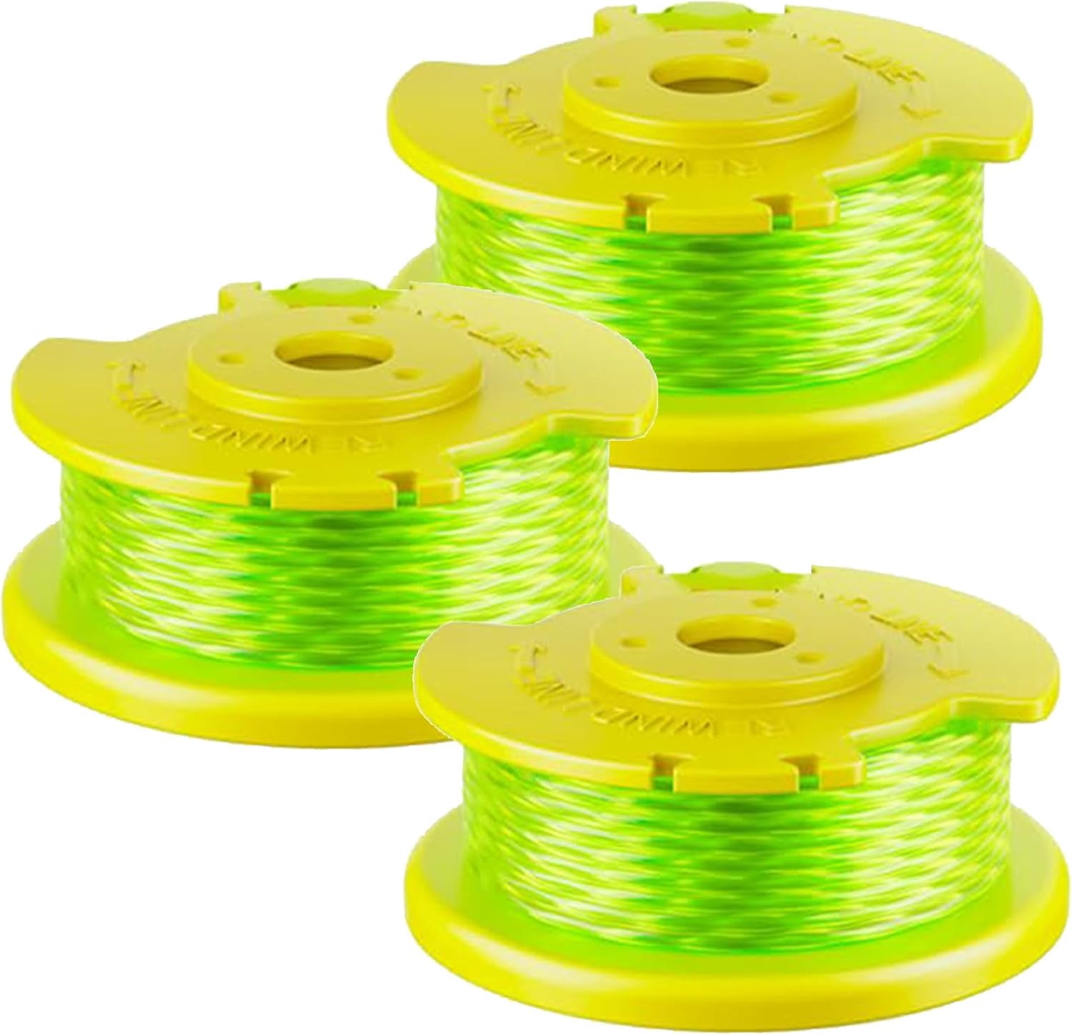 String Refills AC80RL3 Compatible with Ryobi 18v,24v,40v Cordless Trimmers and AC14HCA ...