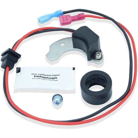 AC905535 Electronic Ignition Module Harness Waterproof Compatible with 1954-1981 VW Beetle Super Beetle Karmann Ghia Campmobile Fastback Squareback 009 1.1L 1.2L 1.3L 1.5L 1.6L 1.7L 1.8L