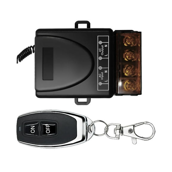 AC90V-256V Remote Control Switch, Wireless RF Switch for Household Appliances,Pump,Ceiling