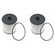 ACA 2Pcs 68436631AA Fuel Filter for 2019-2020 Ram 2500 3500 4500 5500 6.7L Diesel Engine Replaces PF46152