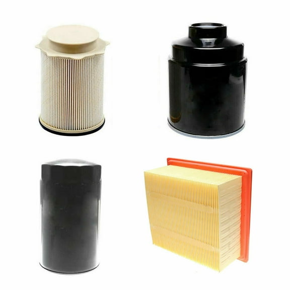 ACA 68197867AA 68157291AA Fuel Filter and 5083285AA Oil Filter and CA10261 Air Filter Kit for Ram 2500 3500 4500 5500 6.7L Diesel Engines