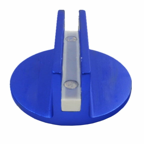 ACA Car Universal Slotted Magnetic Jack Jack Pad Clamp Weld Frame Rail Adapter Blue
