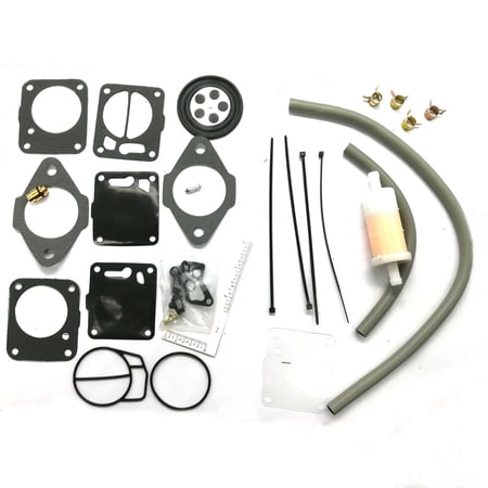 ACA Carburetor Rebuild Kit Needle Seat Base Gasket Replacement for Many Wave Runner III Raider VXR GP 650 700 701