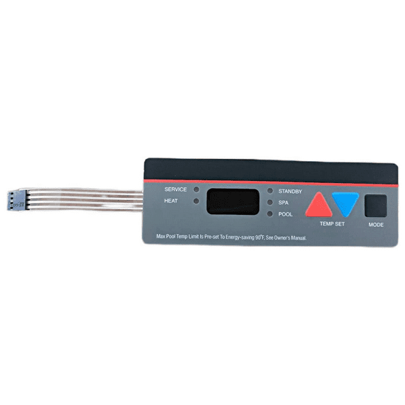 ACA FDXLBKP1930 Keypad Kit Replacement For H-Series Low NOx Pool Spa/Hot Tub Heater H150FD H200FD H250FD H300FD H350FD H400FD