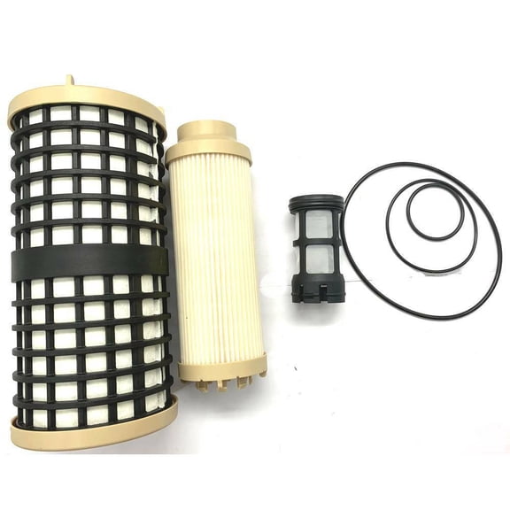 ACA PF9924 Fuel Filter Kit for Detroit Diesel DD13 DD15 DD16 Western Star 4700SB/4700SF Engines Replaces PF9806 A0000904251