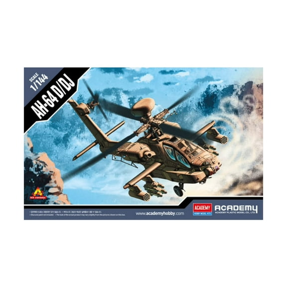 ACADEMY 12625 1/144 AH-64D/DJ Apache