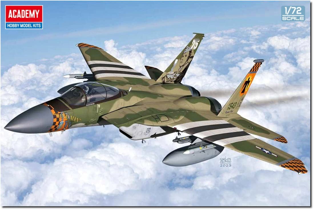ACADEMY ACA12582 1:72 F-15C Eagle ANG '75th Anniversary Medal of Honor' [Model Building KIT]