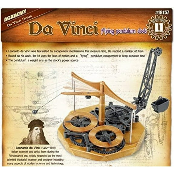 ACADEMY Da Vinci Machines Series Flying Pendulum Clock - #18
