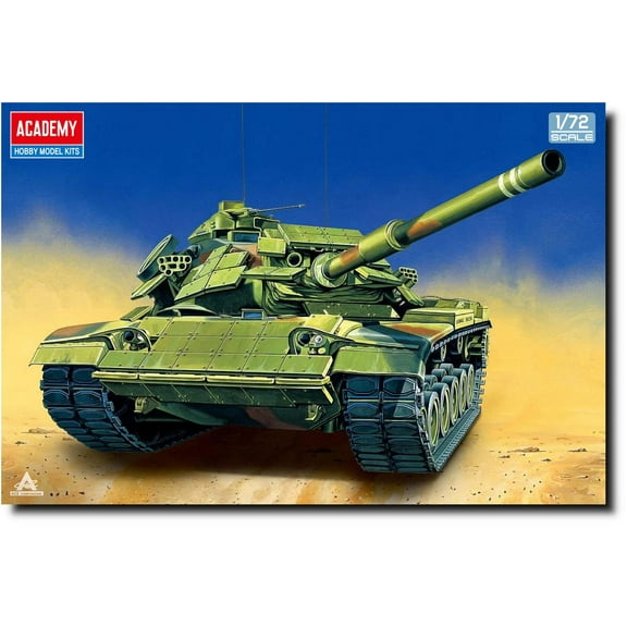 ACADEMY M60A1 Rise (P) USMC, Scale 1/72, Model Kits