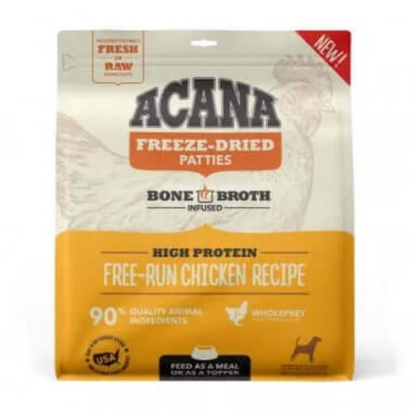 ACANA® Freeze-Dried Food, Free-Run Chicken Recipe, Patties