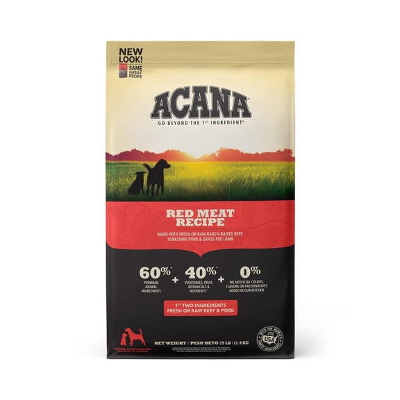 ACANA Red Meat Recipe Dry Dog Food 4.5 lb