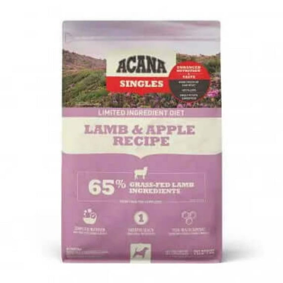 Acana Adult Lamb and Apple Singles Limited Ingredient Diet Dog Food