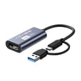 thumbnail image 1 of ACASIS USB 3.0 Video Capture Card, 1080P 60fps HDMI to USB Game Capture Device with USB-C+A Adapter, Low Latency for Streaming, Gaming, Compatible, 1 of 18
