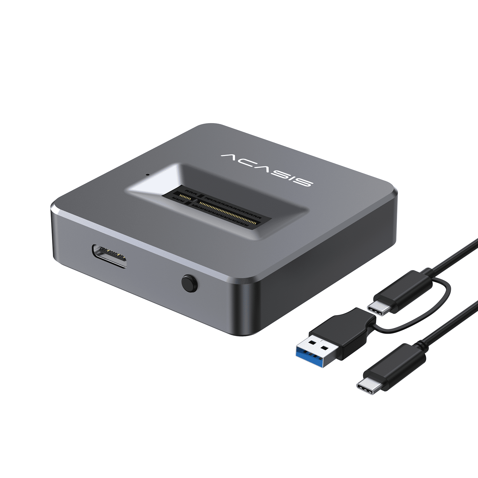 Acasis NVME/SATA M.2 to USB 3.1 Gen 2 SSD Reader for M Key & B+M Key, –  ACASIS Electronics