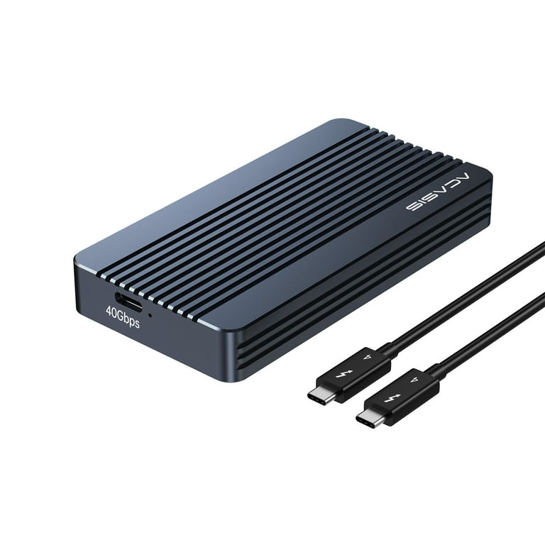 ACASIS 40Gbps Thunderbolt M.2 SSD Enclosure ,Compatible with Thunderbolt  3/4 and USB4.0 ,Support 8TB 