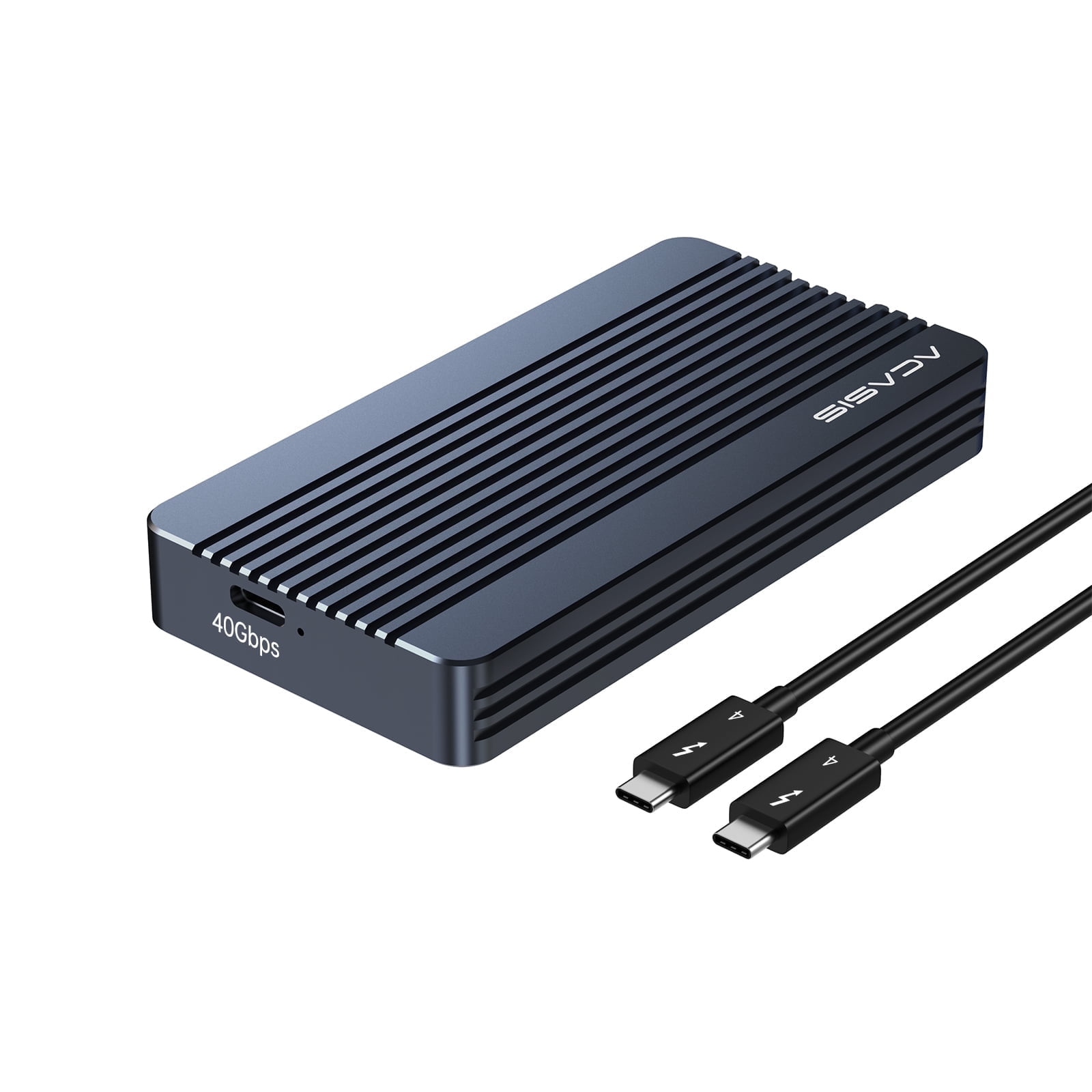 Acasis Thunderbolt 4/3 M.2 4 Bay SSDケース Acasis 40Gbps M.2 NVMe USB4 SSD Enclosure Compatible with TB4/3