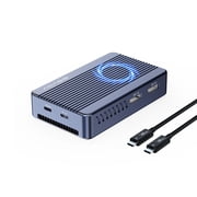 ACASIS Thunderbolt 40Gbps NVMe SSD Dock for Mac Mini, MacBook Pro & Mac Studio, Up to 8TB Storage Expansion with Dual DisplayPort, USB-C & USB-A Hub