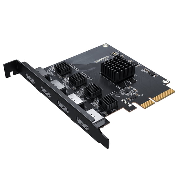ACASIS Quad HDMI PCIe Video Capture Card 1080P 60FPS 4 Channel Black