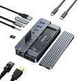 thumbnail image 1 of ACASIS NVMe SSD Enclosure Docking Station with 10-in-1 Hub and Storage, 1 of 11