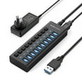 thumbnail image 1 of ACASIS USB 3.0 10-Port Hi-Speed Hub with Individual Switches and Group Control Support, 1 of 10