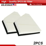ACB ZONE 2 x Engine Air Filter for Chevrolet Camaro 2016-2023 Cadillac CTS 14-19 ATS 13-19, OEM Engine Air Filter CA11494