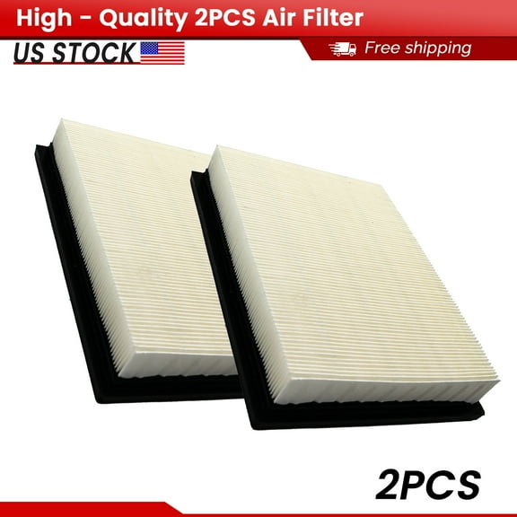 ACB ZONE 2 x Engine Air Filter for Chevy Malibu Pontiac Cadillac Buick Olds, OEM Engine Air Filter (CA7597)