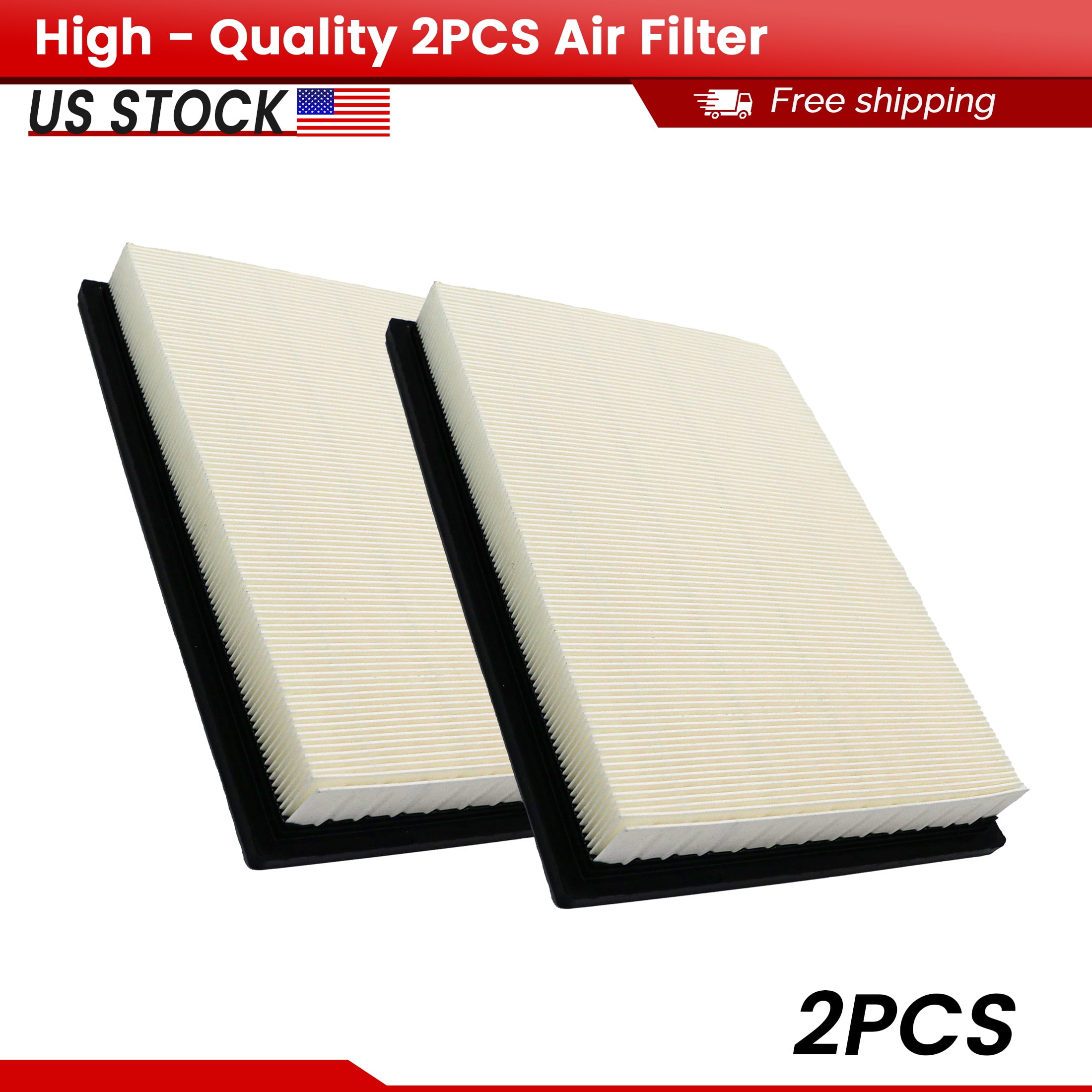 Filtro De Aire Flexible Para Jeep Commander Grand Cherokee Liberty 2005-2010 | Panel AF3588 Para Motores 2.8L A 6.1L