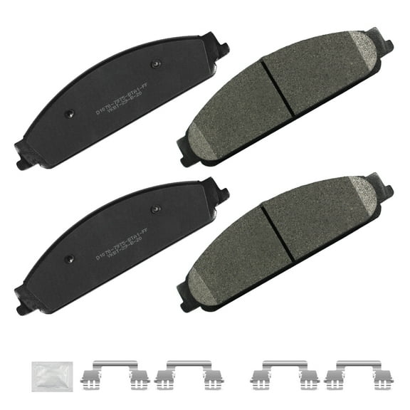 ACB ZONE 4PCS Front Ceramic Brake Pads for Five Hundred Freestyle Taurus X Montego Sable