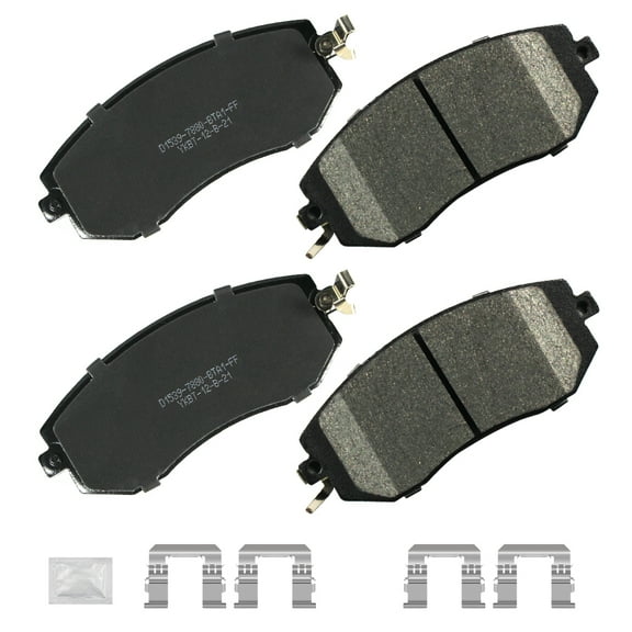 ACB ZONE 4PCS Front Ceramic Brake Pads for Toyota 86 Subaru BRZ Forester Impreza Legacy FR-S