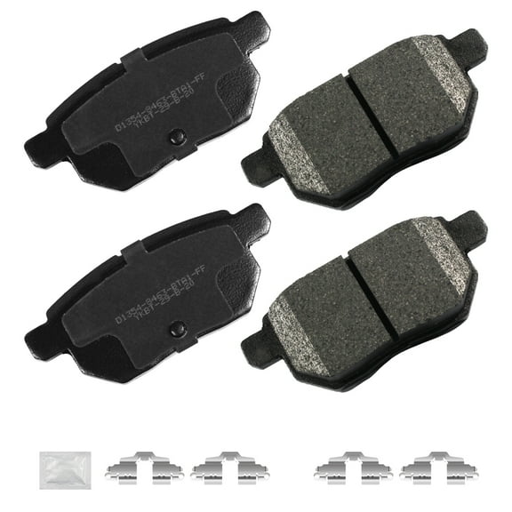 ACB ZONE 4PCS Rear Ceramic Brake Pads(D1354)