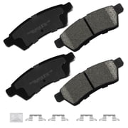 ACB ZONE 4PCS Rear Ceramic Brake Pads for 2005 - 2019 Nissan Frontier Xterra Equator