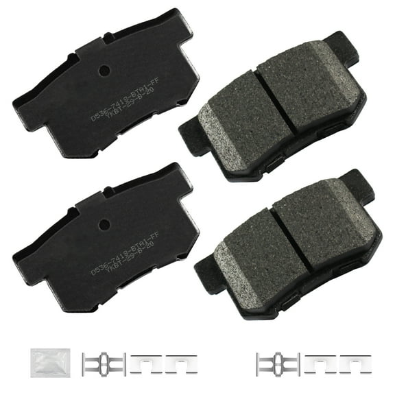 ACB ZONE 4PCS Rear Ceramic Brake Pads for Acura CL Legend RDX RL TL Honda CR-V