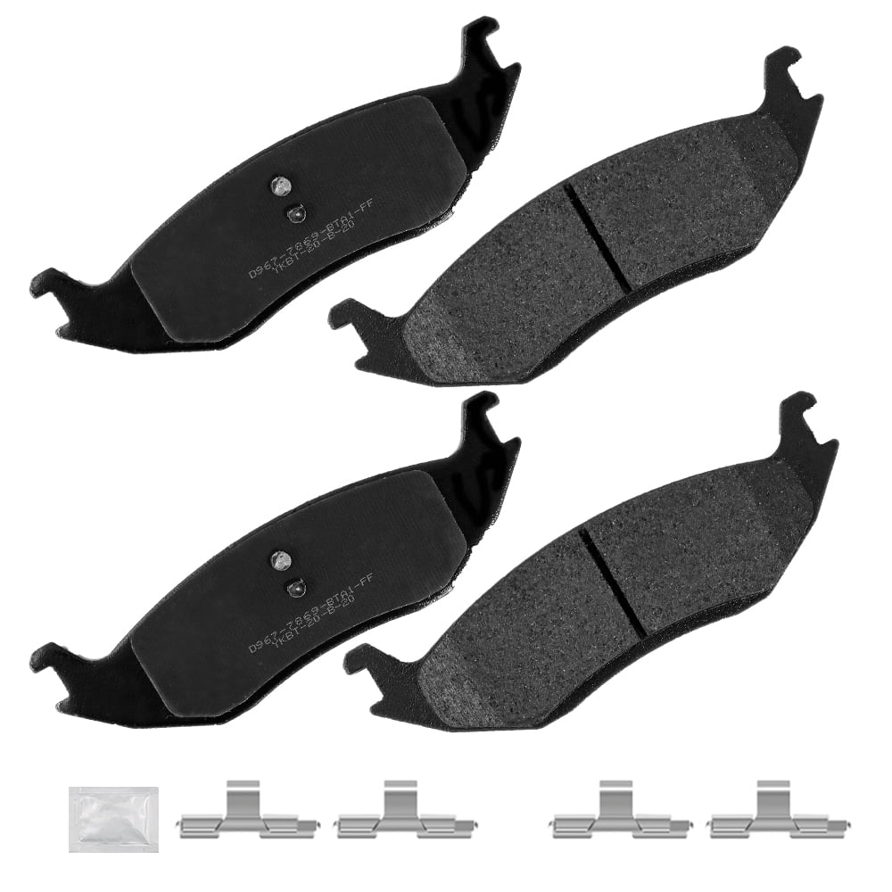 ACB ZONE 4PCS Rear Ceramic Brake Pads for Dodge Durango Ram 1500 5 Lug