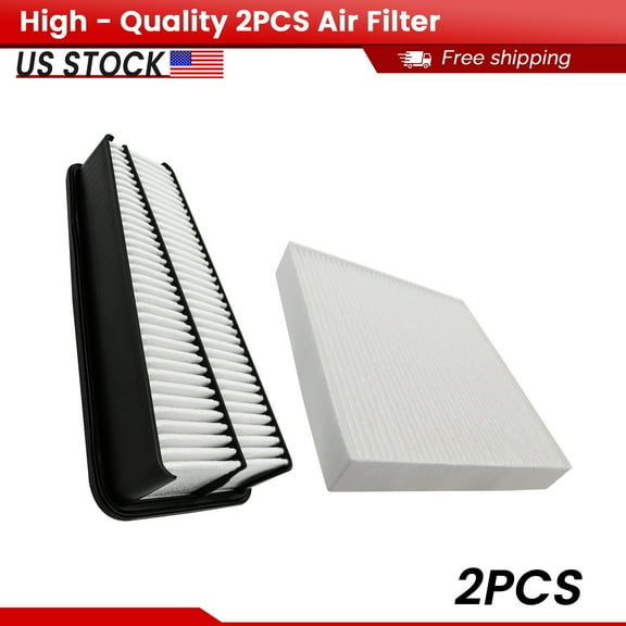 ACB ZONE Engine Air Filter and Cabin Air Filter Kit for Toyota Tundra 2005-2010 V6 4.0L, OEM Air Filter Replacement (CA9683+CF10285)