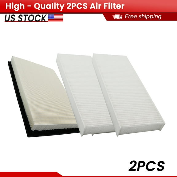 ACB ZONE Engine and Cabin Air Filter Kit for Nissan Frontier Suzuki, OEM Air Filter Replacement (CA7440+CF10553)
