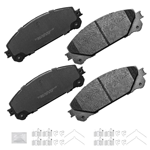 ACB ZONE Front Ceramic Brake Pads with Hardware Fit For 2018 - 2019 Lexus Rx450hl Rx450h Rx350 Nx300h Nx300 Nx200t Toyota Avalon Camry Highlander Sienna
