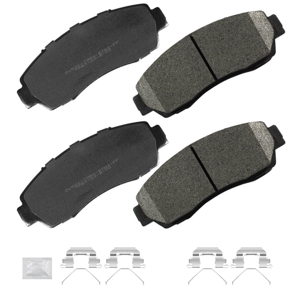 ACB ZONE Front Ceramic Brake Pads with Hardware Fit For Honda CR-V Odyssey Crosstour Acura RDX TLX Legacy