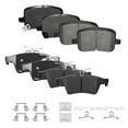 thumbnail image 1 of ACB ZONE Front & Rear Disc Ceramic Brake Pads Set w/Hardware Fit for 2006 2007 2008 2009 Pontiac Solstice 2007-2010 Saturn Sky, 1 of 5