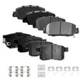thumbnail image 1 of ACB ZONE Front & Rear Disc Ceramic Brake Pads Set w/Hardware Fit for 2013 2014 2015 2016 2017 Honda Accord, 1 of 5