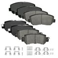 thumbnail image 1 of ACB ZONE Front & Rear Disc Ceramic Brake Pads Set w/Hardware Fit for 2013 2014 2015 Mazda Cx-5, 1 of 5